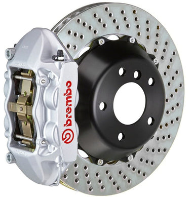 Brembo Rear 345x28 Rotors + Four Piston Calipers (Monobloc) - Competition Motorsport